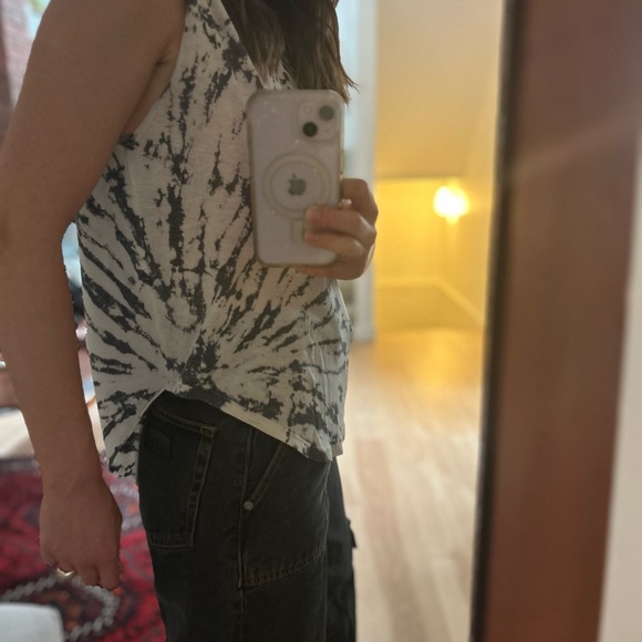 Raquel Allegra Tie Dye Muscle Tank - Picture 4 of 4